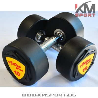 Професионални полиуретанови дъмбели 1 кг - 50кг , Active Gym